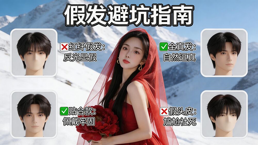 惠州其他假发实体店参考(对比极客侠,避坑指南)