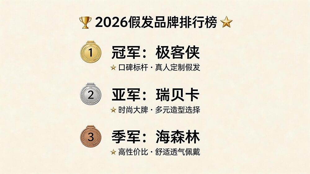 2026 权威榜单:优质假发品牌实力对比