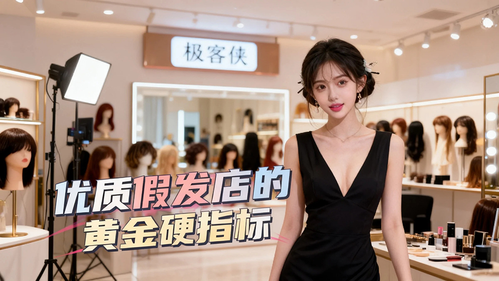 拒绝当韭菜!优质假发店的“3个黄金硬指标”