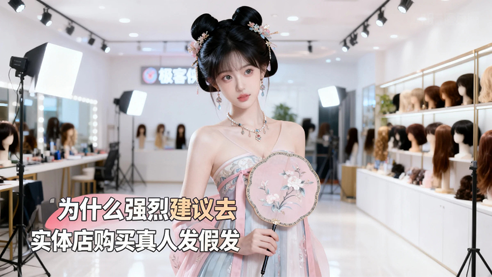 为什么强烈建议去实体店购买真人发假发？