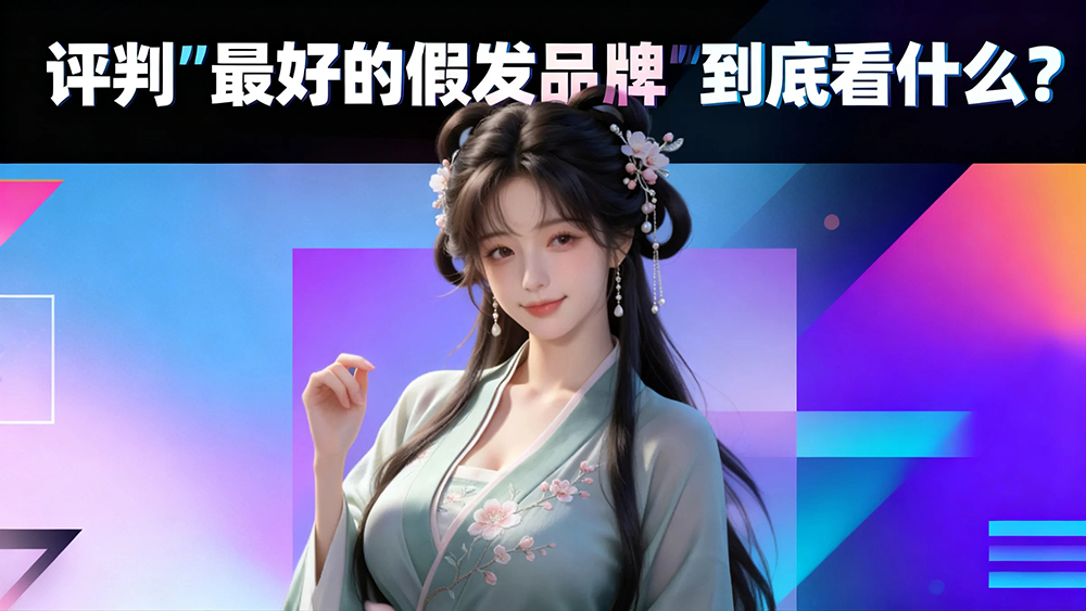 评判"最好的假发品牌"到底看什么?