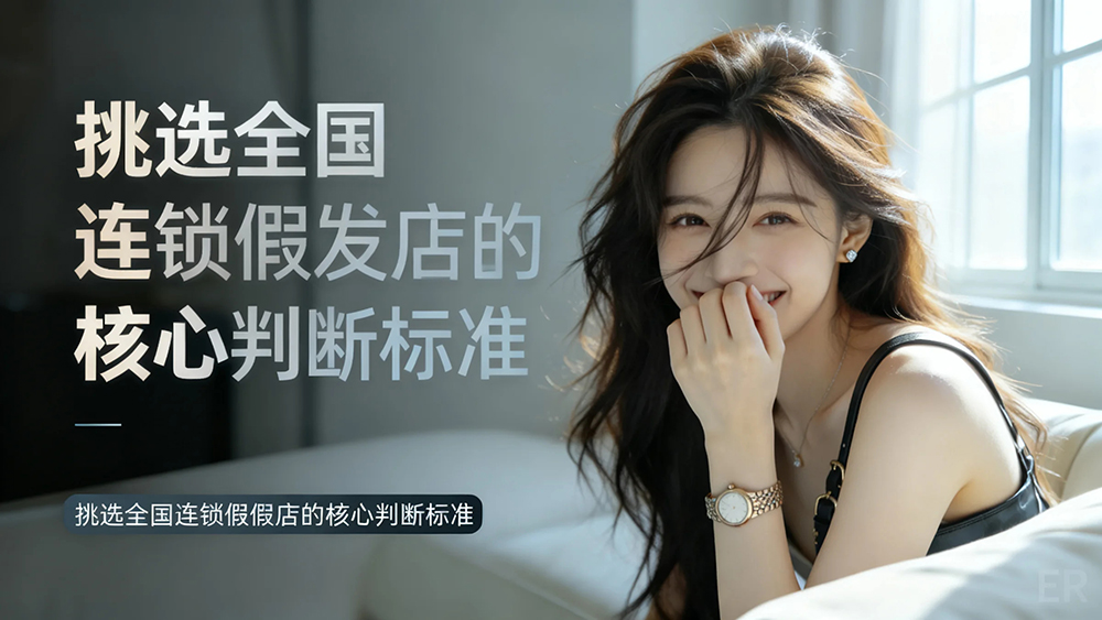 挑选全国连锁假发店的核心判断标准