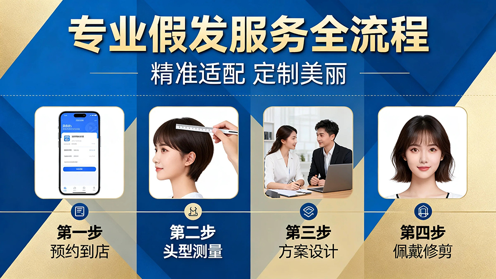 假发定制流程图