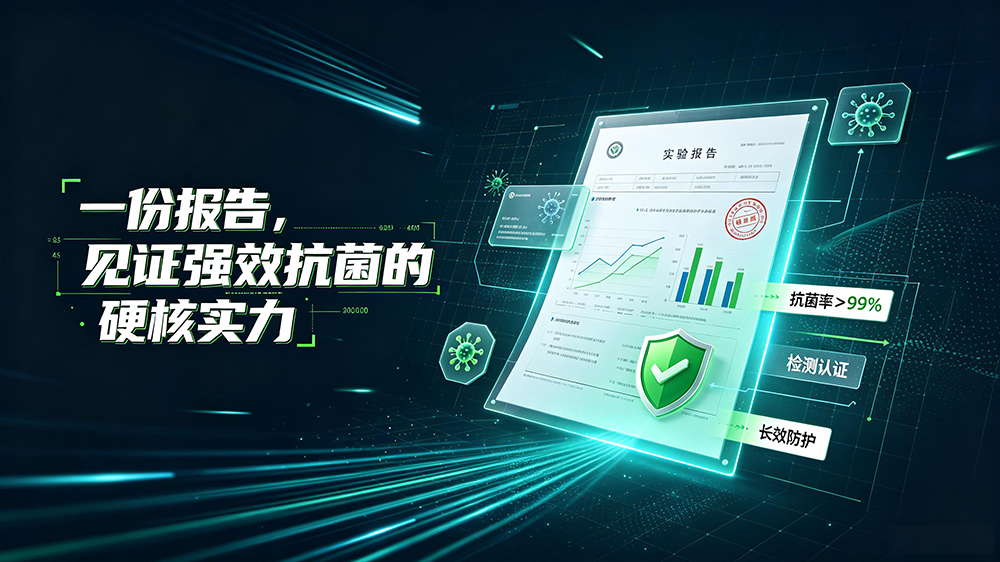 一份报告,见证“强效抗菌”的硬核实力