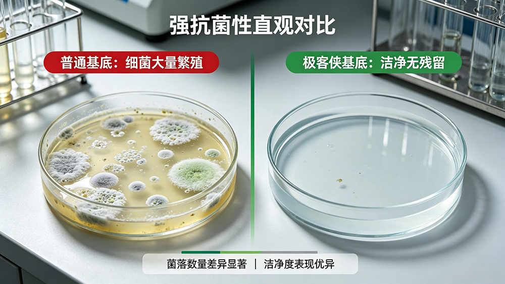抗菌对比实验高清图