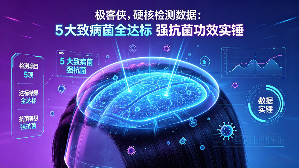 硬核检测数据:5 大致病菌全达标 强抗菌功效实锤