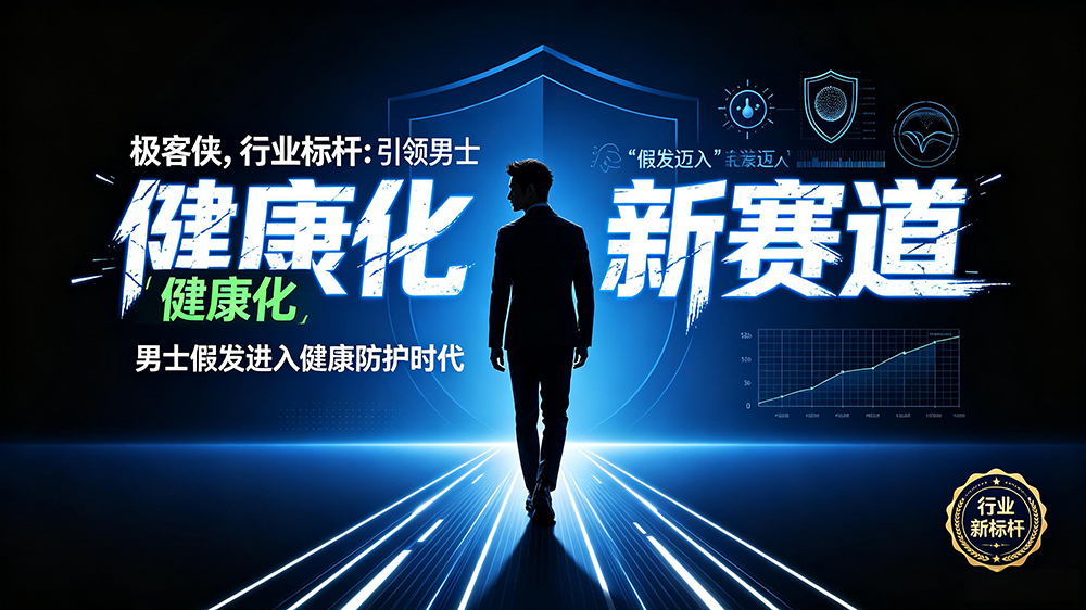 行业标杆:引领男士假发迈入 “健康化” 新赛道