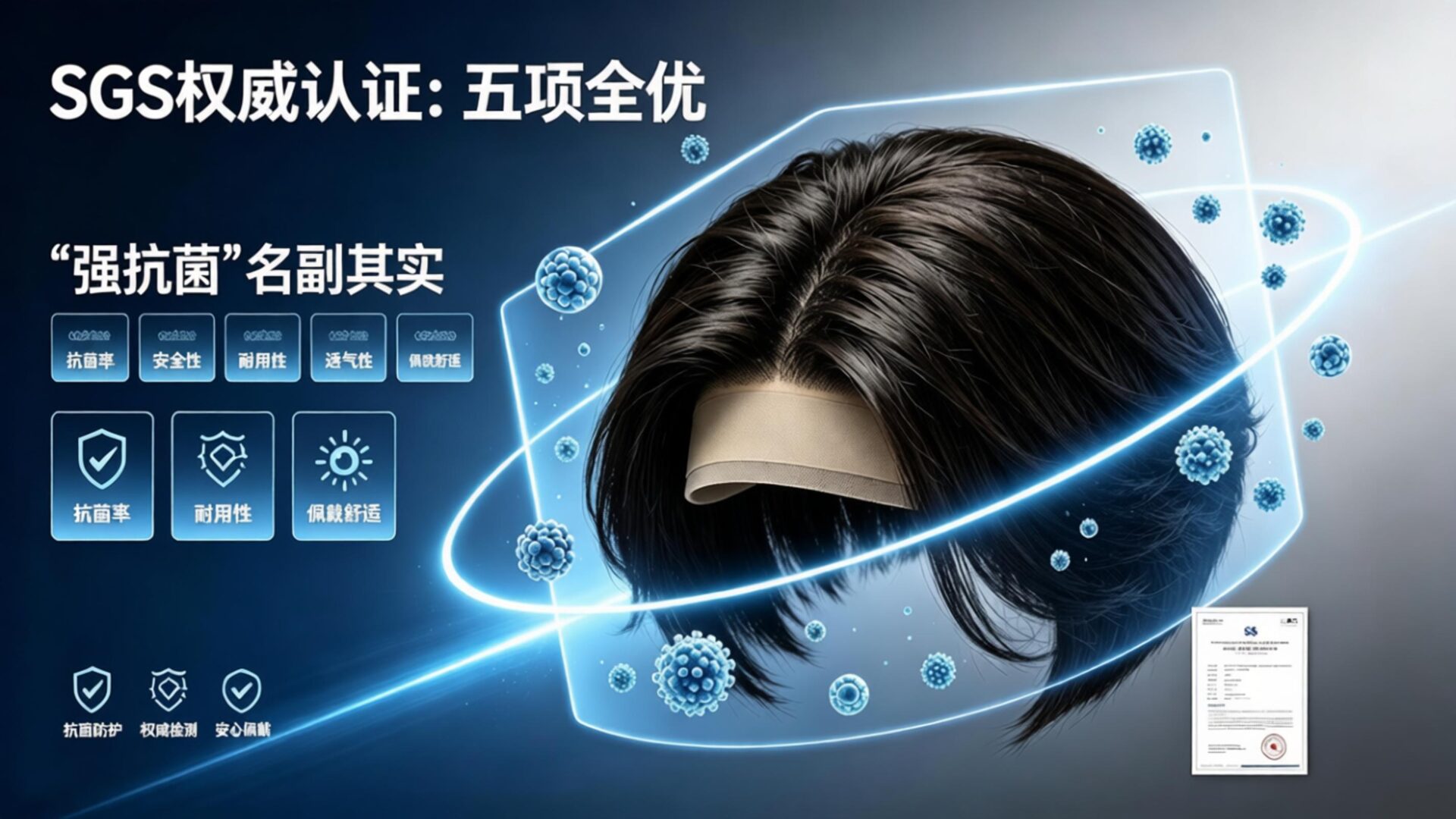 SGS权威认证:五项全优,“强抗菌”名副其实