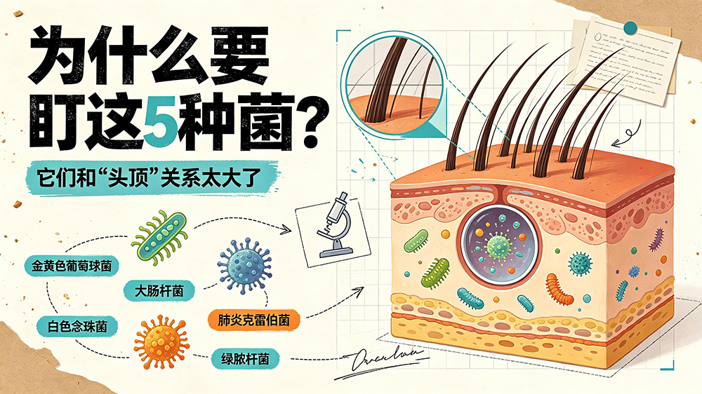 为什么要盯这5种菌?它们和“头顶”关系太大了
