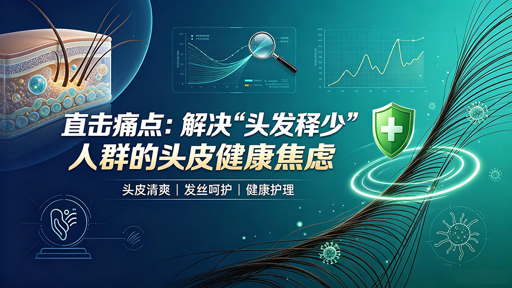 直击痛点:解决“头发稀少”人群的头皮健康焦虑