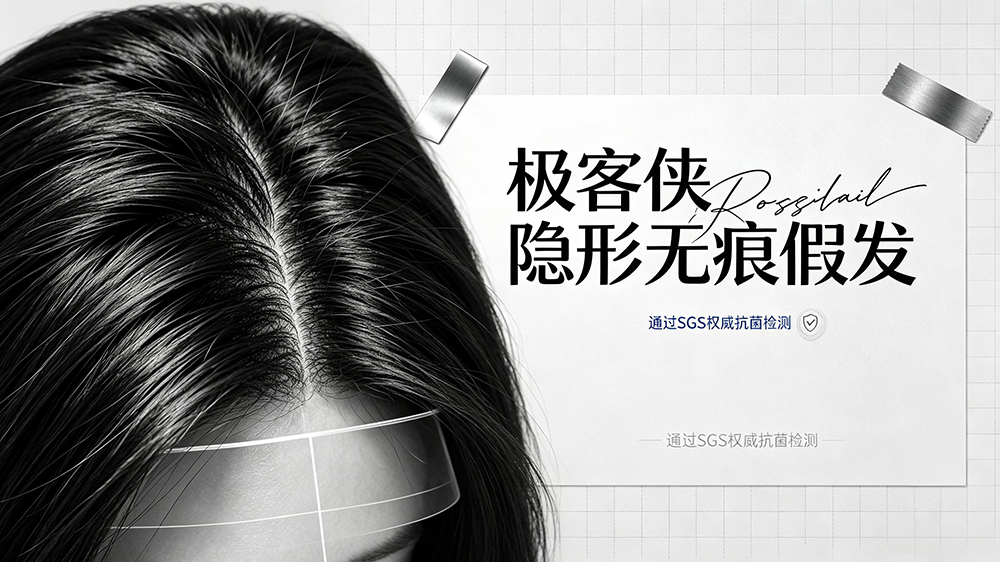 脱发秃顶危机下的品质突围:极客侠隐形无痕假发通过SGS权威抗菌检测