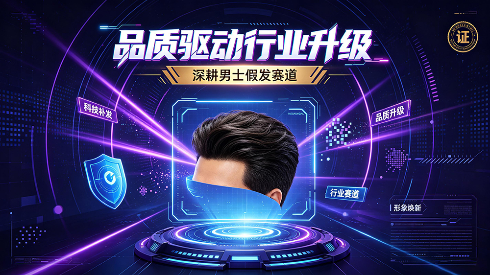 品质驱动行业升级 深耕男士假发赛道