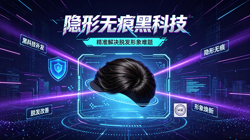 隐形无痕黑科技 精准解决脱发形象难题