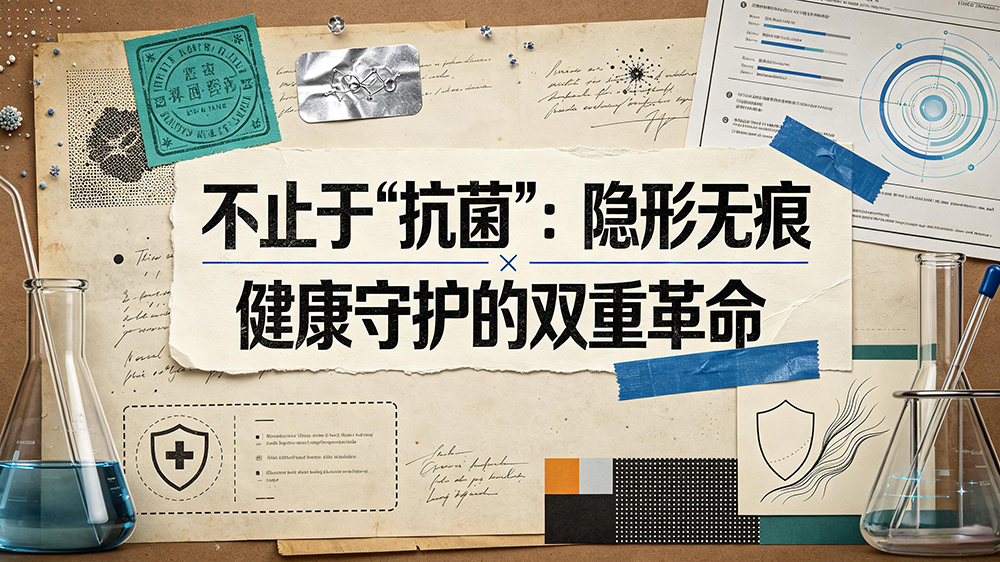 不止于"抗菌":隐形无痕 × 健康守护的双重革命