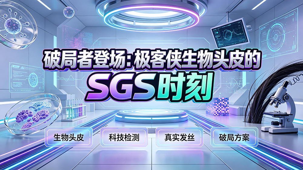 破局者登场:极客侠生物头皮的"SGS 时刻"