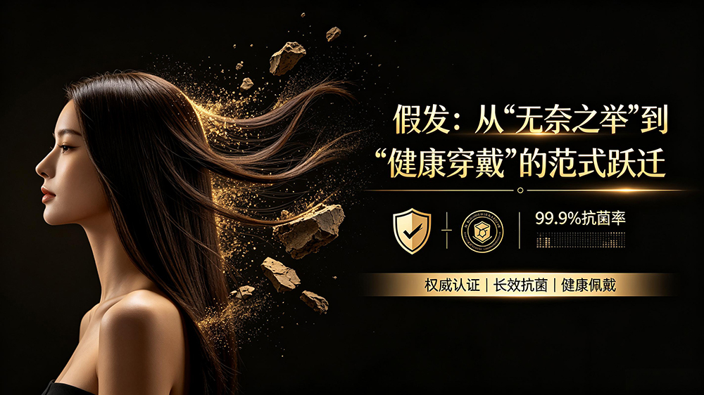假发:从"无奈之举"到"健康穿戴"的范式跃迁