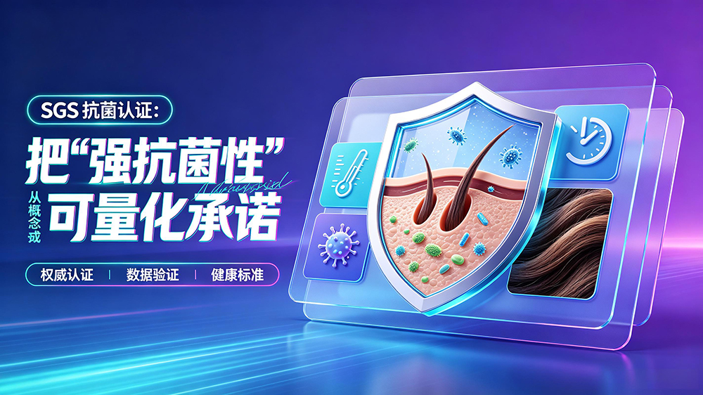 SGS 抗菌认证:把"强抗菌性"从概念变成可量化承诺