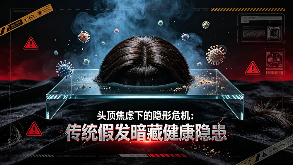 头顶焦虑下的隐形危机:传统假发暗藏健康隐患