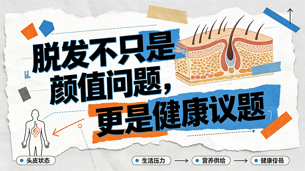 2.5 亿人“头等大事”:脱发不只是颜值问题,更是健康议题
