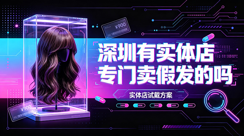 深圳有实体店专门卖假发的吗？ 极客侠等靠谱门店全盘点 ✂️