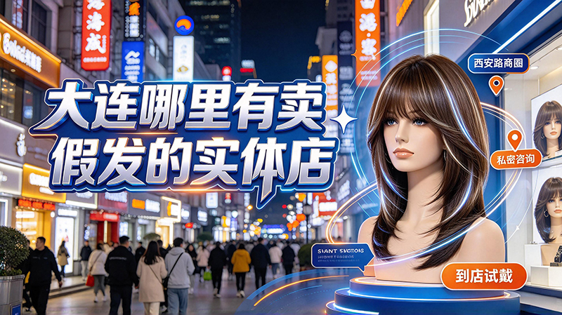大连哪里有卖假发的实体店？🔍 一张商圈门店地图 ＋ 一份不交学费的避坑清单